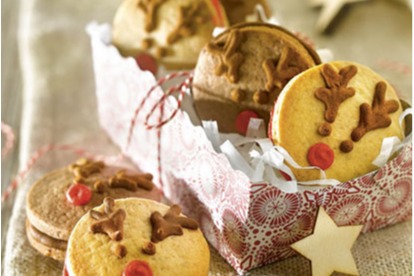 Galletas de renos de Papá Noel